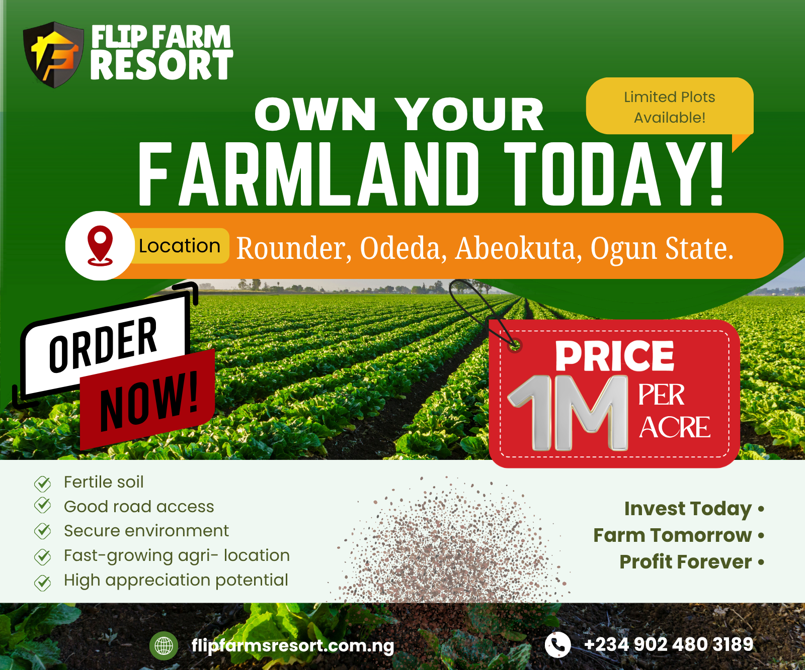 FlipFarm N1M Promotion